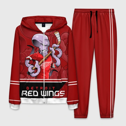 Мужской костюм 3D Detroit Red Wings