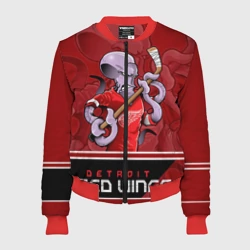 Женский бомбер 3D Detroit Red Wings