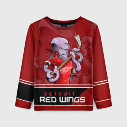 Детский лонгслив 3D Detroit Red Wings