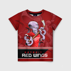 Детская футболка 3D Detroit Red Wings