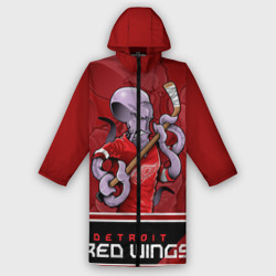 Мужской дождевик 3D Detroit Red Wings