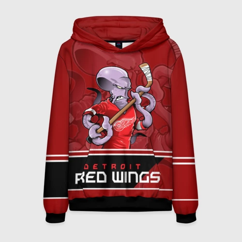 Мужская толстовка 3D Detroit Red Wings