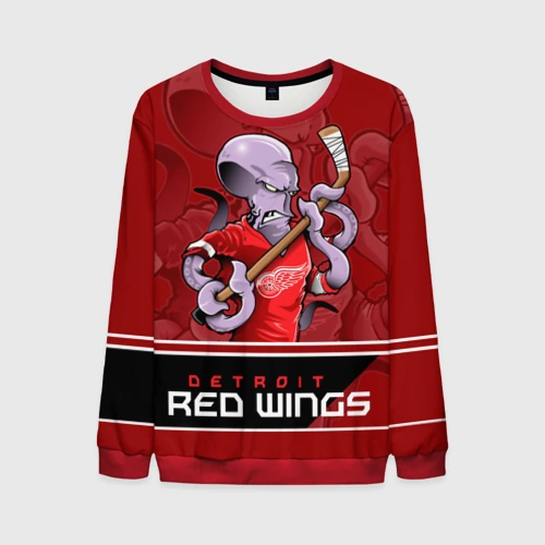 Мужской свитшот 3D Detroit Red Wings