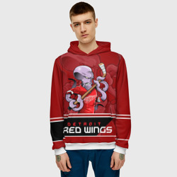 Мужская толстовка 3D Detroit Red Wings - фото 2