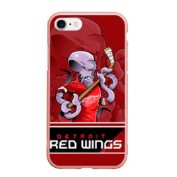 Чехол для iPhone 7/8 матовый Detroit Red Wings
