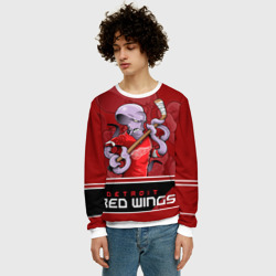 Мужской свитшот 3D Detroit Red Wings - фото 2