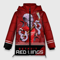 Женская зимняя куртка Oversize Detroit Red Wings