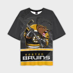 Мужская футболка oversize 3D Boston Bruins