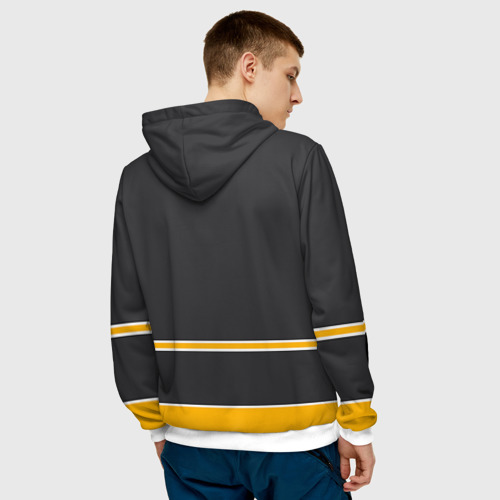 Мужская толстовка 3D Boston Bruins, цвет белый - фото 4
