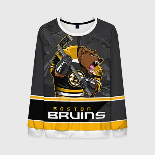 Мужской свитшот 3D Boston Bruins