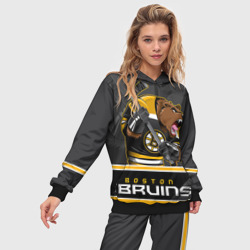 Женский костюм с толстовкой 3D Boston Bruins - фото 2