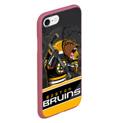 Чехол для iPhone 7/8 матовый Boston Bruins - фото 2
