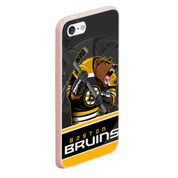 Чехол для iPhone 5/5S матовый Boston Bruins - фото 2