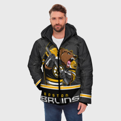 Мужская зимняя куртка 3D Boston Bruins - фото 2