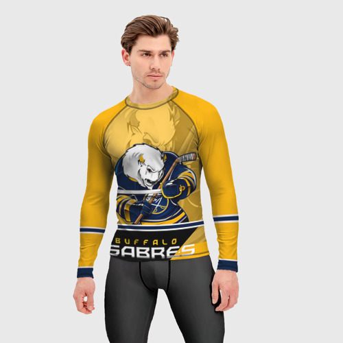 Мужской рашгард 3D Buffalo Sabres, цвет 3D печать - фото 3