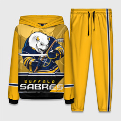 Женский костюм с толстовкой 3D Buffalo Sabres