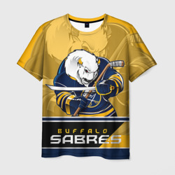 Мужская футболка 3D Buffalo Sabres