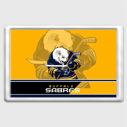 Магнит 45*70 Buffalo Sabres, цвет прозрачный