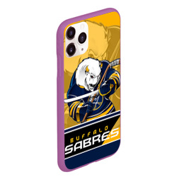 Чехол для iPhone 11 Pro Max матовый Buffalo Sabres - фото 2