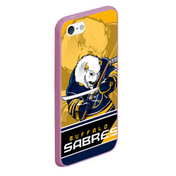 Чехол для iPhone 5/5S матовый Buffalo Sabres - фото 2