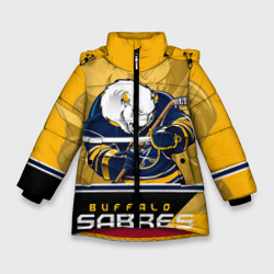 Зимняя куртка для девочек 3D Buffalo Sabres