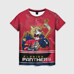 Женская футболка 3D Florida Panthers