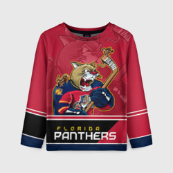 Детский лонгслив 3D Florida Panthers