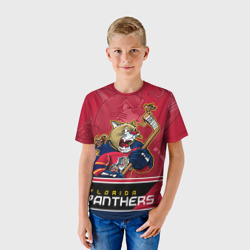 Детская футболка 3D Florida Panthers - фото 2