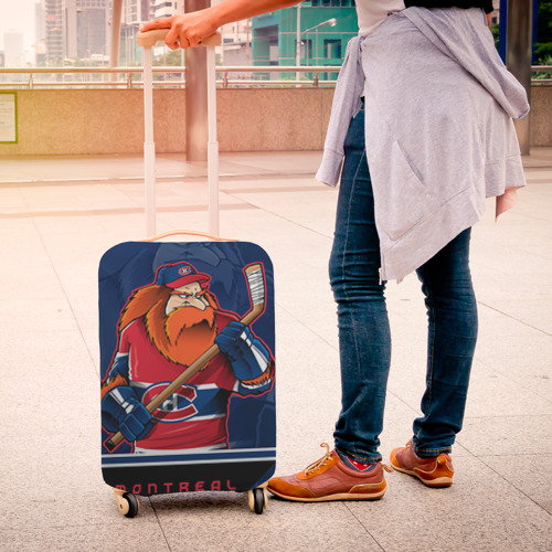 Чехол для чемодана 3D Montreal Canadiens - фото 4