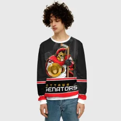 Мужской свитшот 3D Ottawa Senators - фото 3