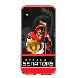 Чехол для iPhone XS Max матовый Ottawa Senators