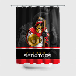 Штора 3D для ванной Ottawa Senators