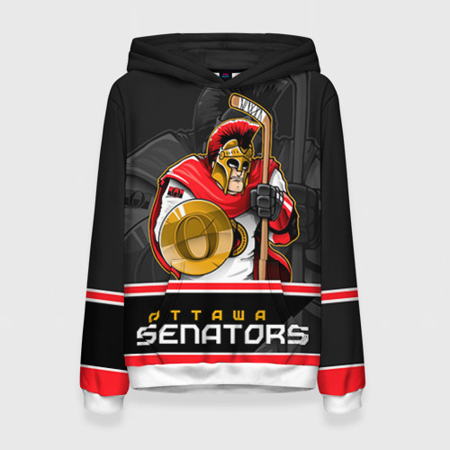 Женская толстовка 3D Ottawa Senators, цвет 3D печать