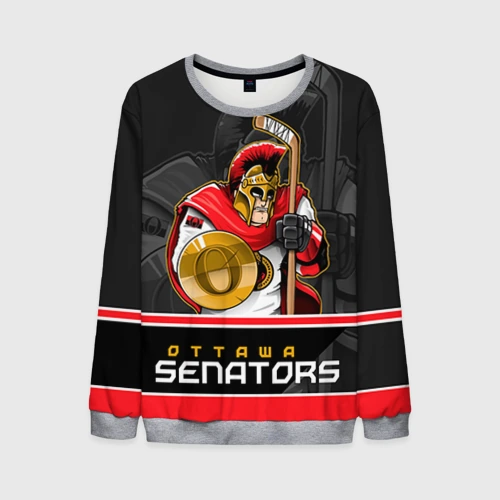 Мужской свитшот 3D Ottawa Senators