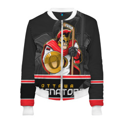 Женский бомбер 3D Ottawa Senators