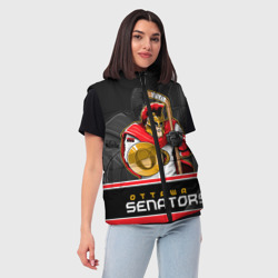 Женский жилет утепленный 3D Ottawa Senators - фото 2