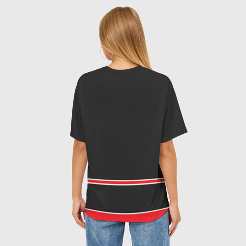 Женская футболка oversize 3D Ottawa Senators, цвет 3D печать - фото 4