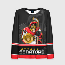 Женский лонгслив 3D Ottawa Senators