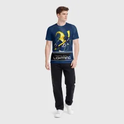 Мужская футболка 3D Tampa Bay Lightning - фото 5