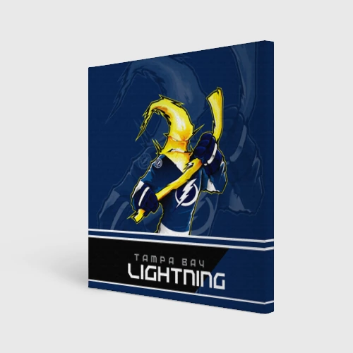 Холст квадратный Tampa Bay Lightning