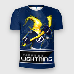 Мужская футболка 3D Slim Tampa Bay Lightning