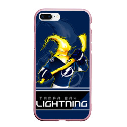 Чехол для iPhone 7Plus/8 Plus матовый Tampa Bay Lightning