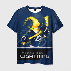 Мужская футболка 3D Tampa Bay Lightning
