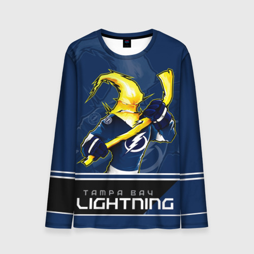 Мужской лонгслив 3D Tampa Bay Lightning