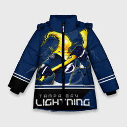 Зимняя куртка для девочек 3D Tampa Bay Lightning