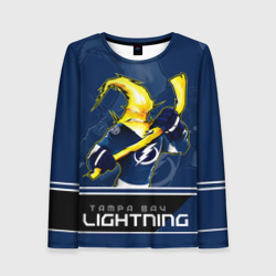 Женский лонгслив 3D Tampa Bay Lightning