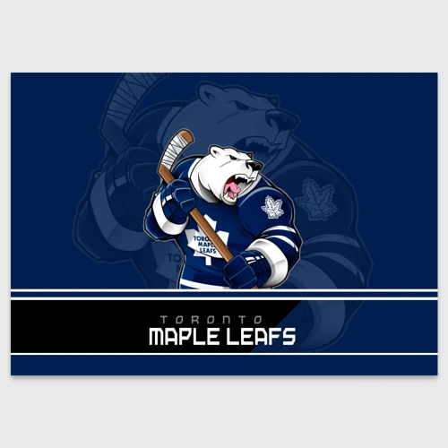 Поздравительная открытка Toronto Maple Leafs