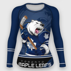 Женский рашгард 3D Toronto Maple Leafs