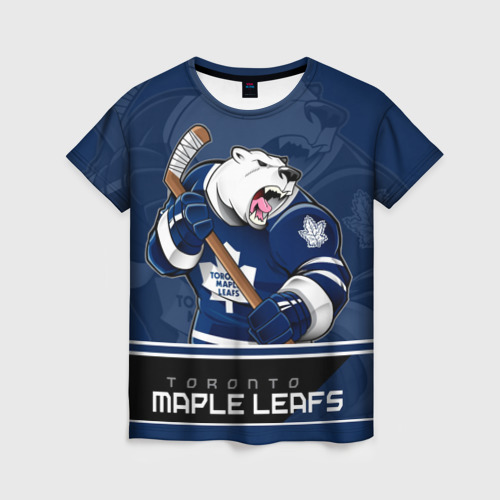 Женская футболка 3D Toronto Maple Leafs, цвет 3D печать