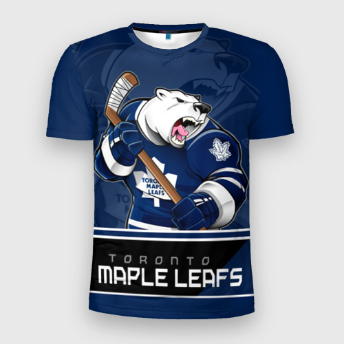 Мужская футболка 3D Slim Toronto Maple Leafs, цвет 3D печать